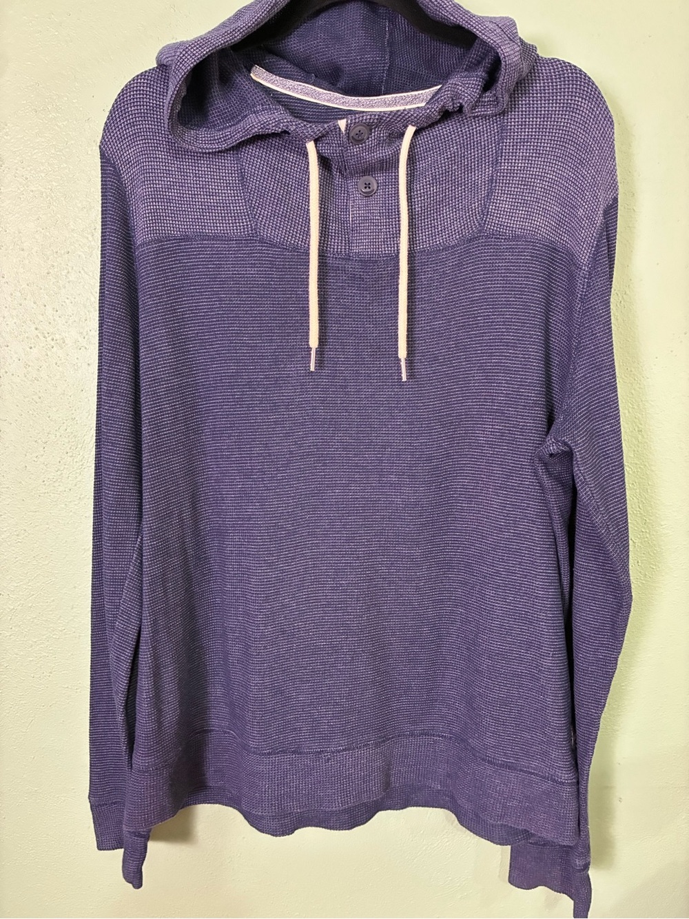 Express Men's Hooded Sweatshirt in Blue